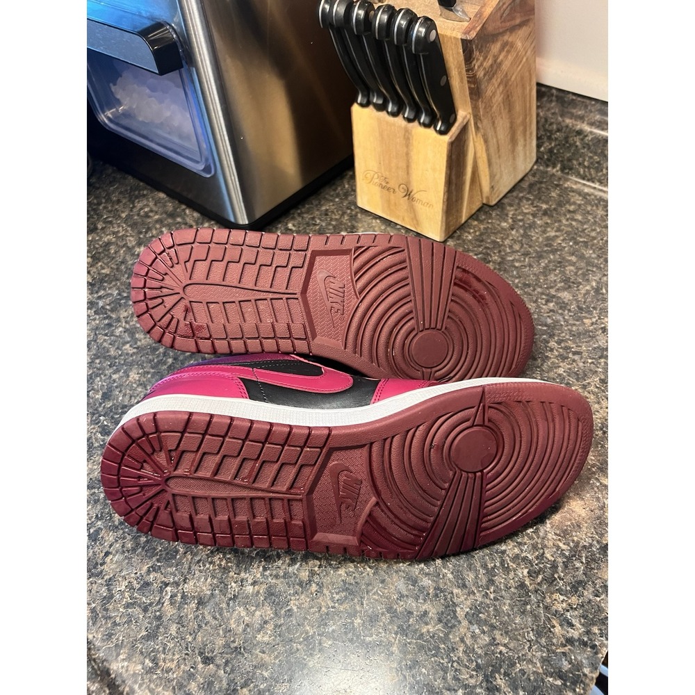 Nike Air Jordan 1 Low SE Dark Beetroot Womans 10.5 - Picture 7 of 11